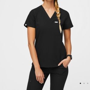 Figs Catarina One Pocket Scrub Top-M